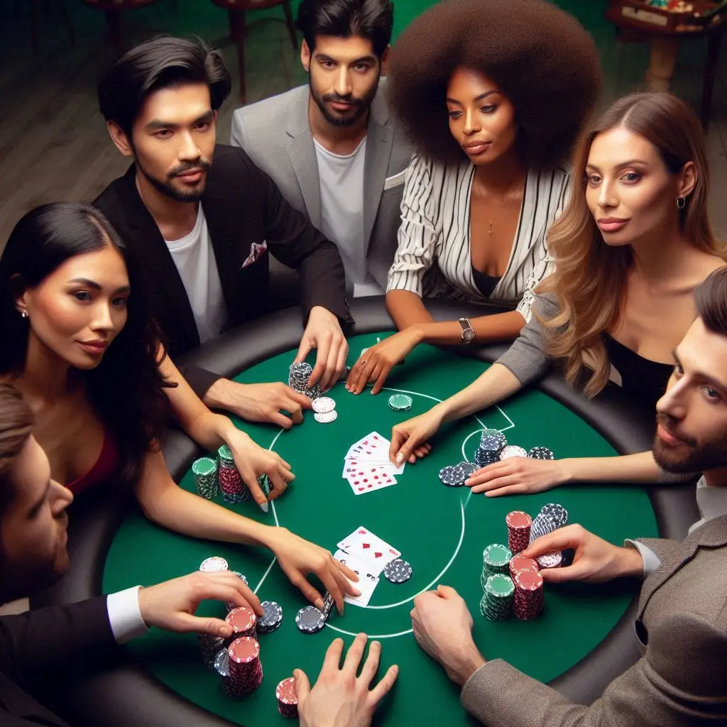 Texas Hold’em Poker at GUTS CASINO